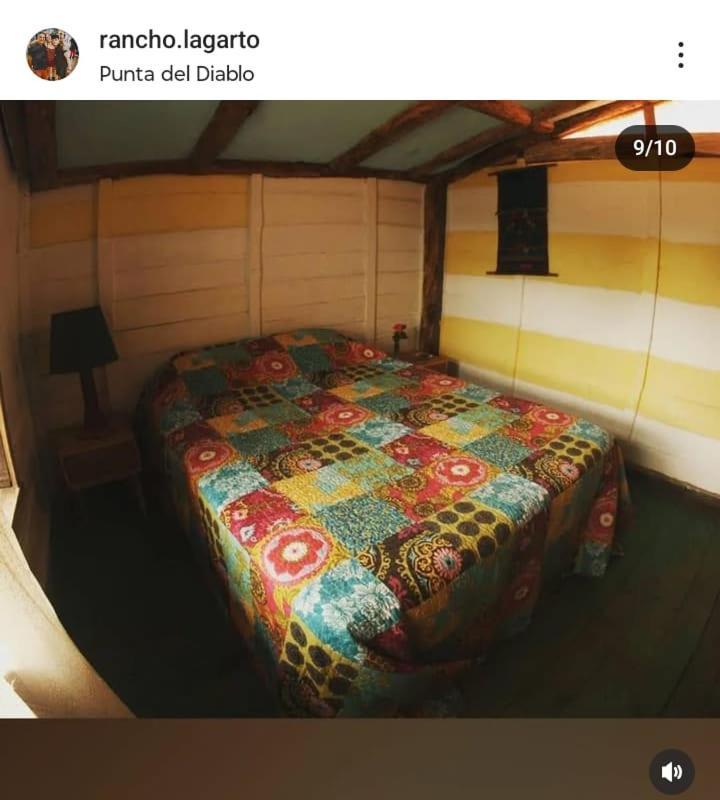 Bed and Breakfast Rancho Lagarto à Punta Del Diablo Extérieur photo